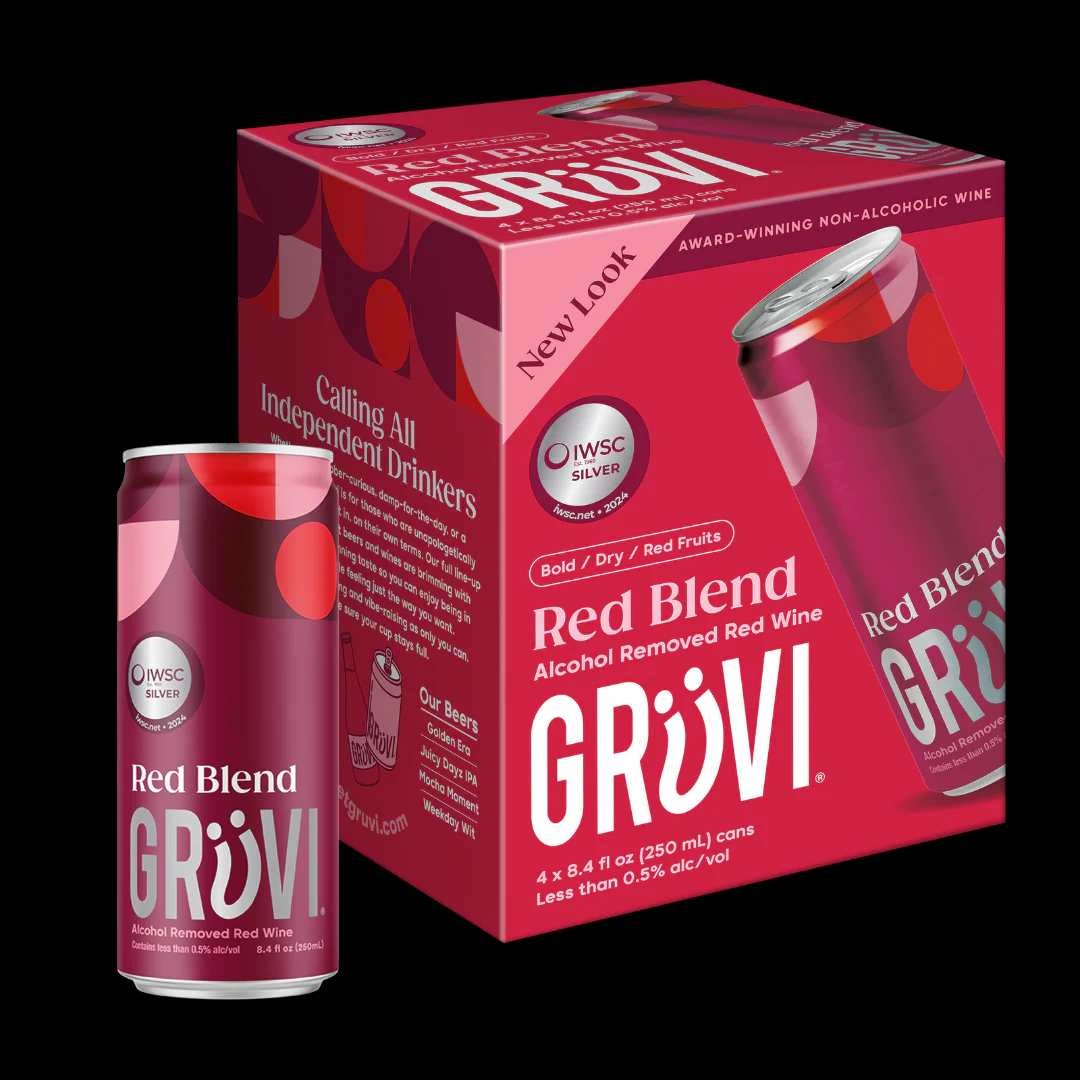 Gruvi Red Blend Cans
