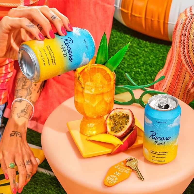Recess Mood Tropical Bliss Sparkling Water