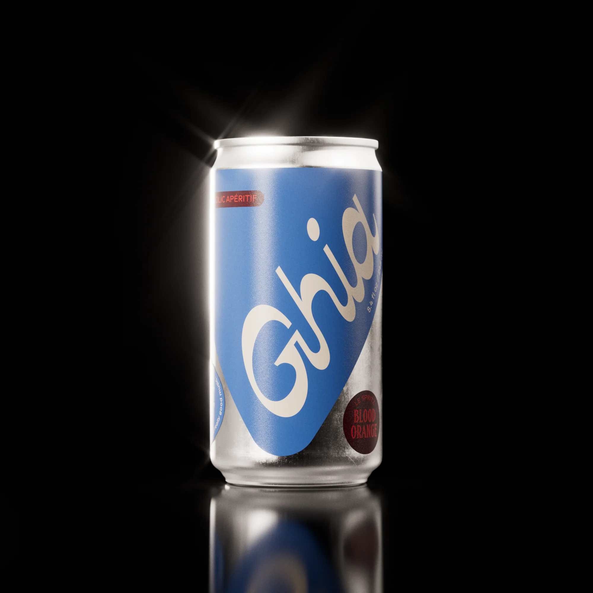 Ghia Blood Orange Spritz 4-Pack