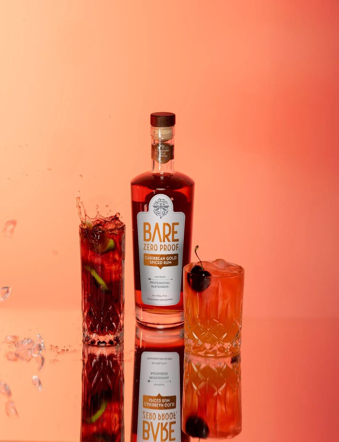 Bare Zero Proof® Caribbean Gold Spiced Rum