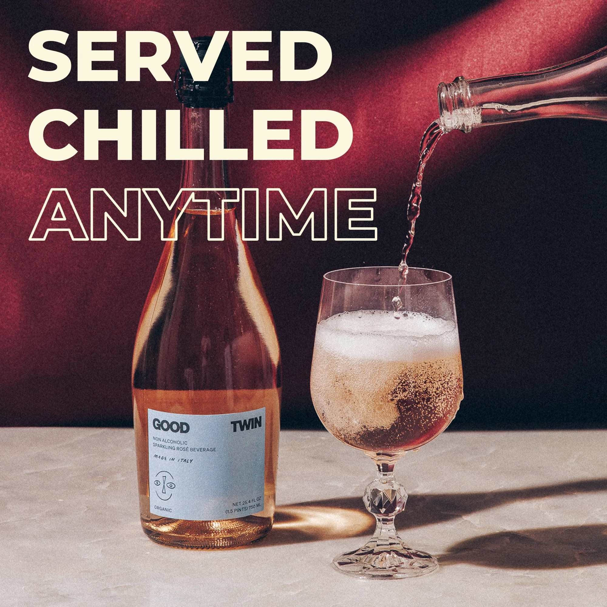 Good Twin Sparkling Rose