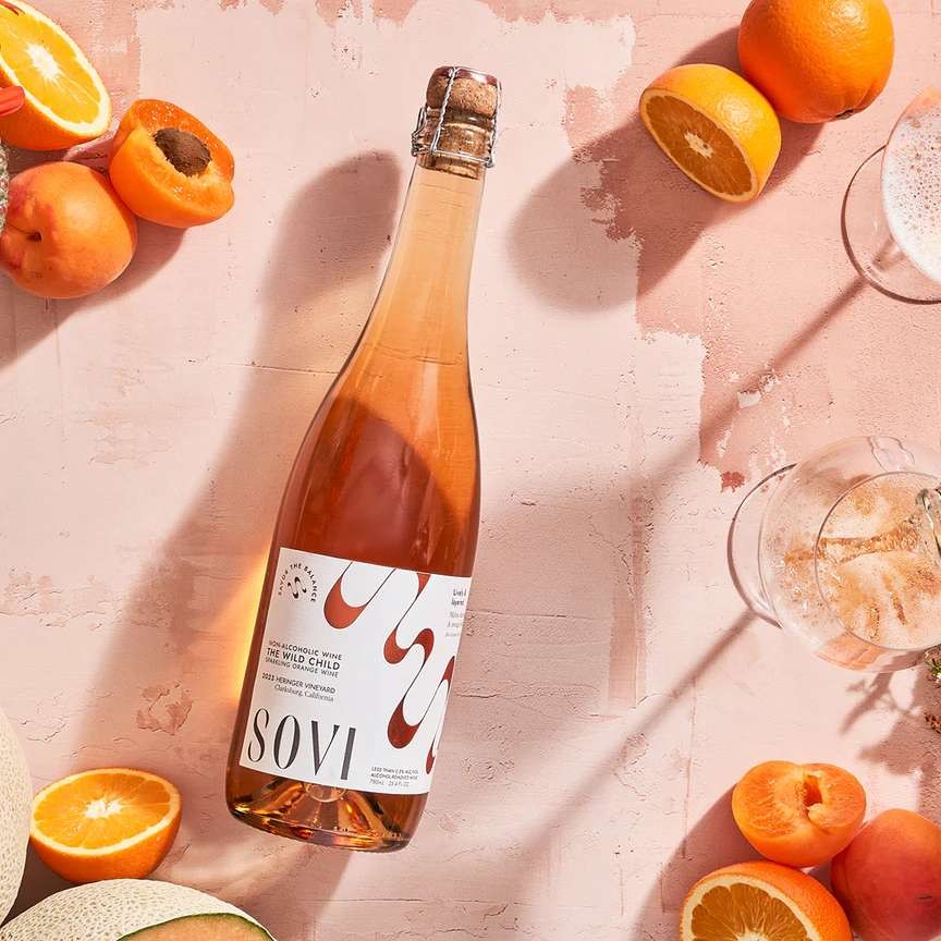 Sovi The Wild Child Sparkling Orange Wine