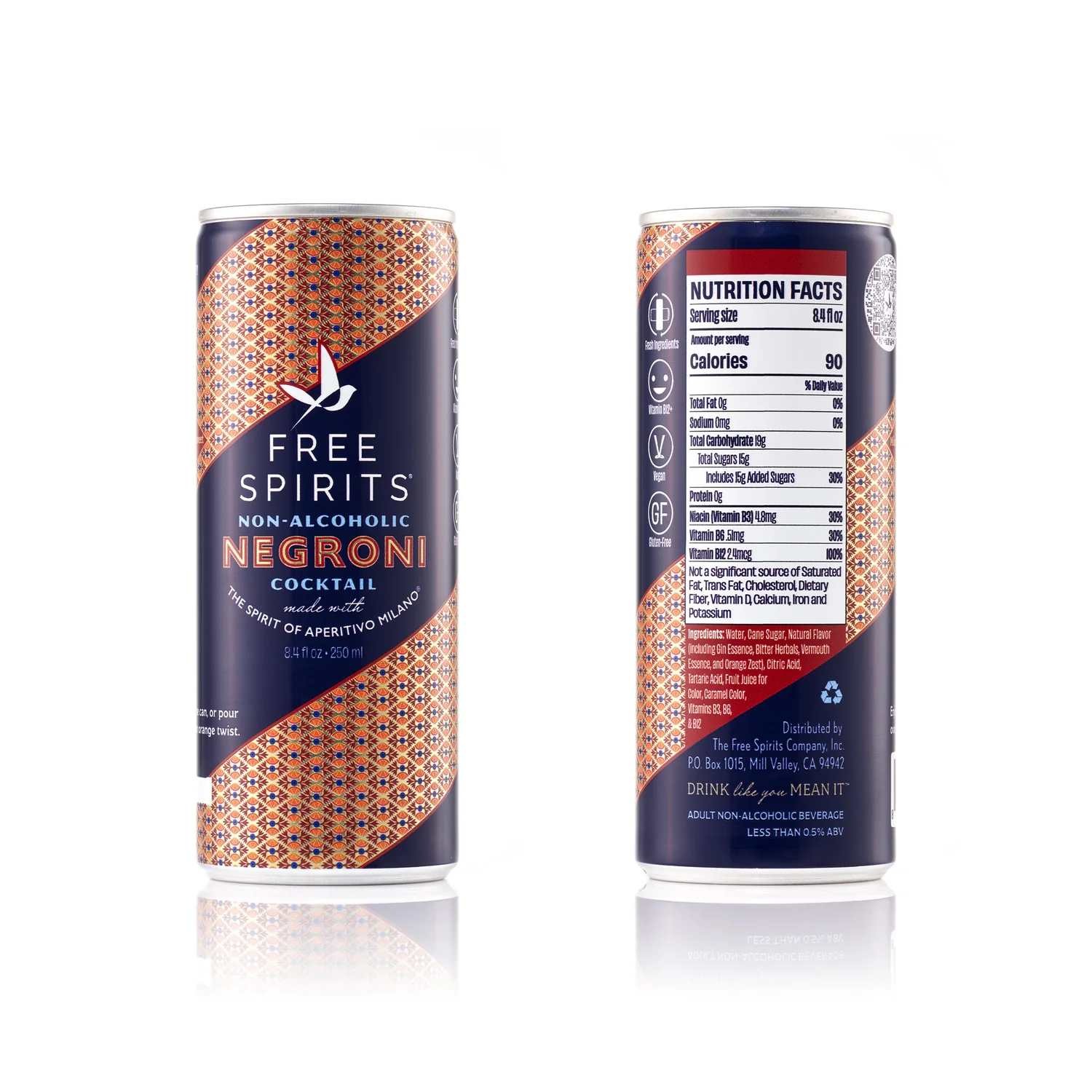 Free Spirits Negroni Cocktail