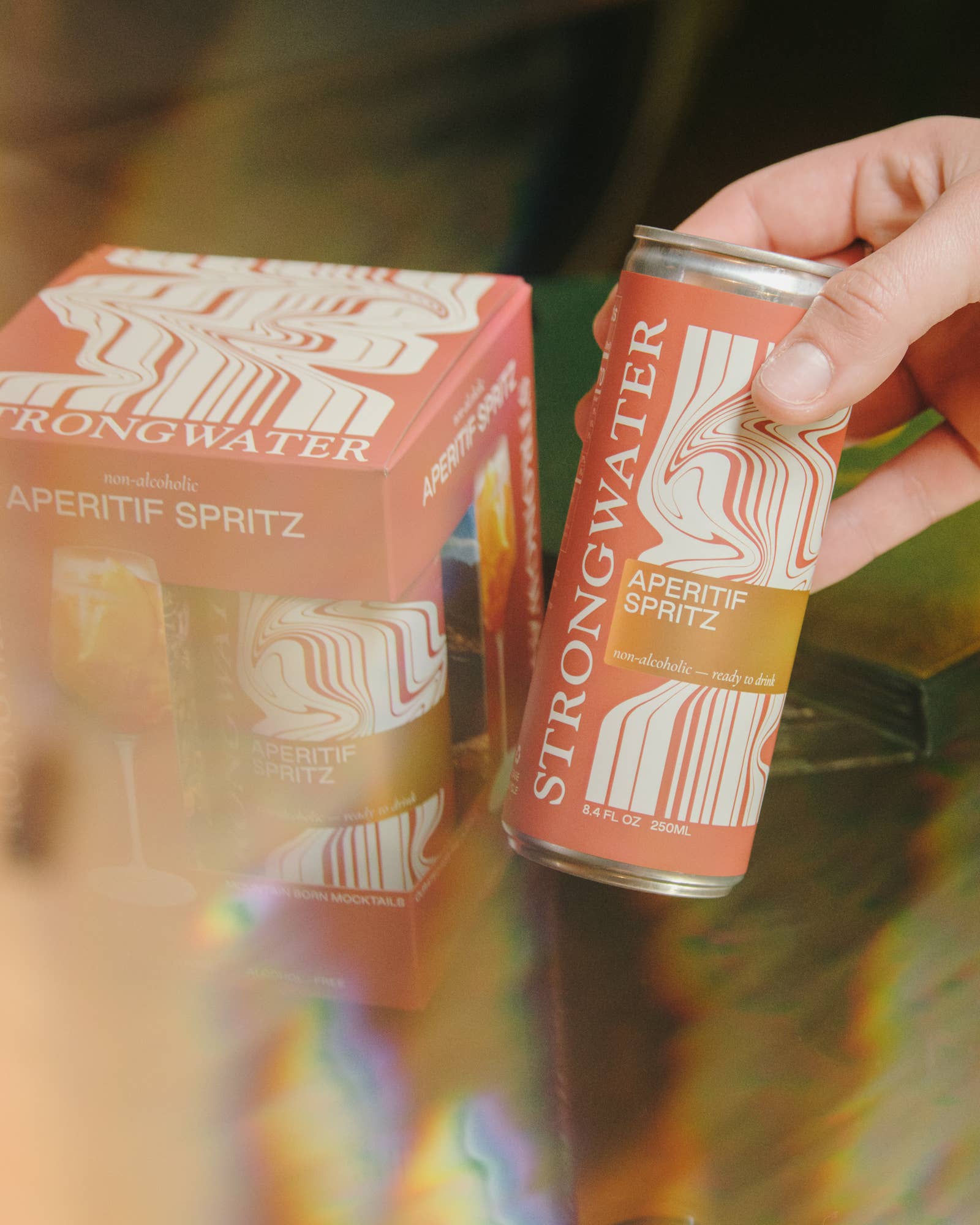 Strongwater Aperitif Spritz - Aperol Spritz Mocktail