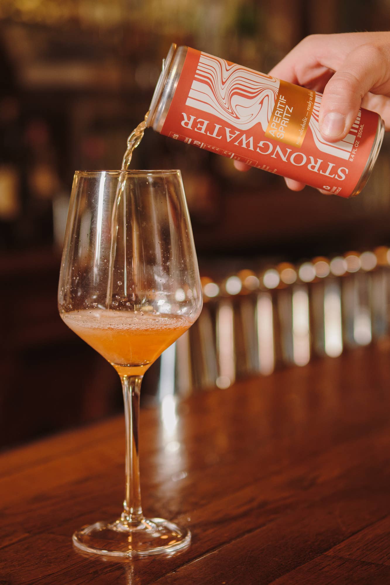 Strongwater Aperitif Spritz - Aperol Spritz Mocktail
