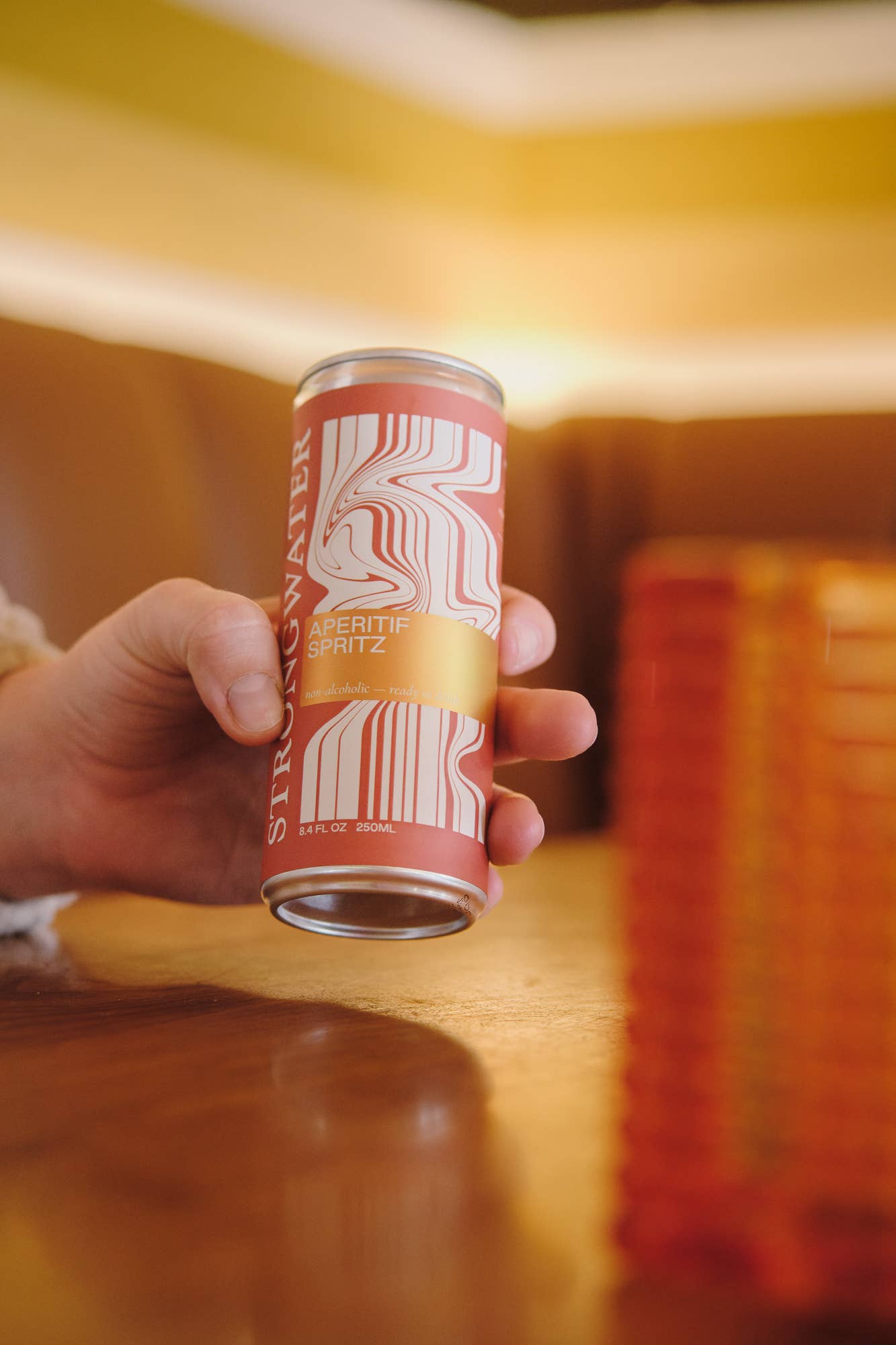 Strongwater Aperitif Spritz - Aperol Spritz Mocktail