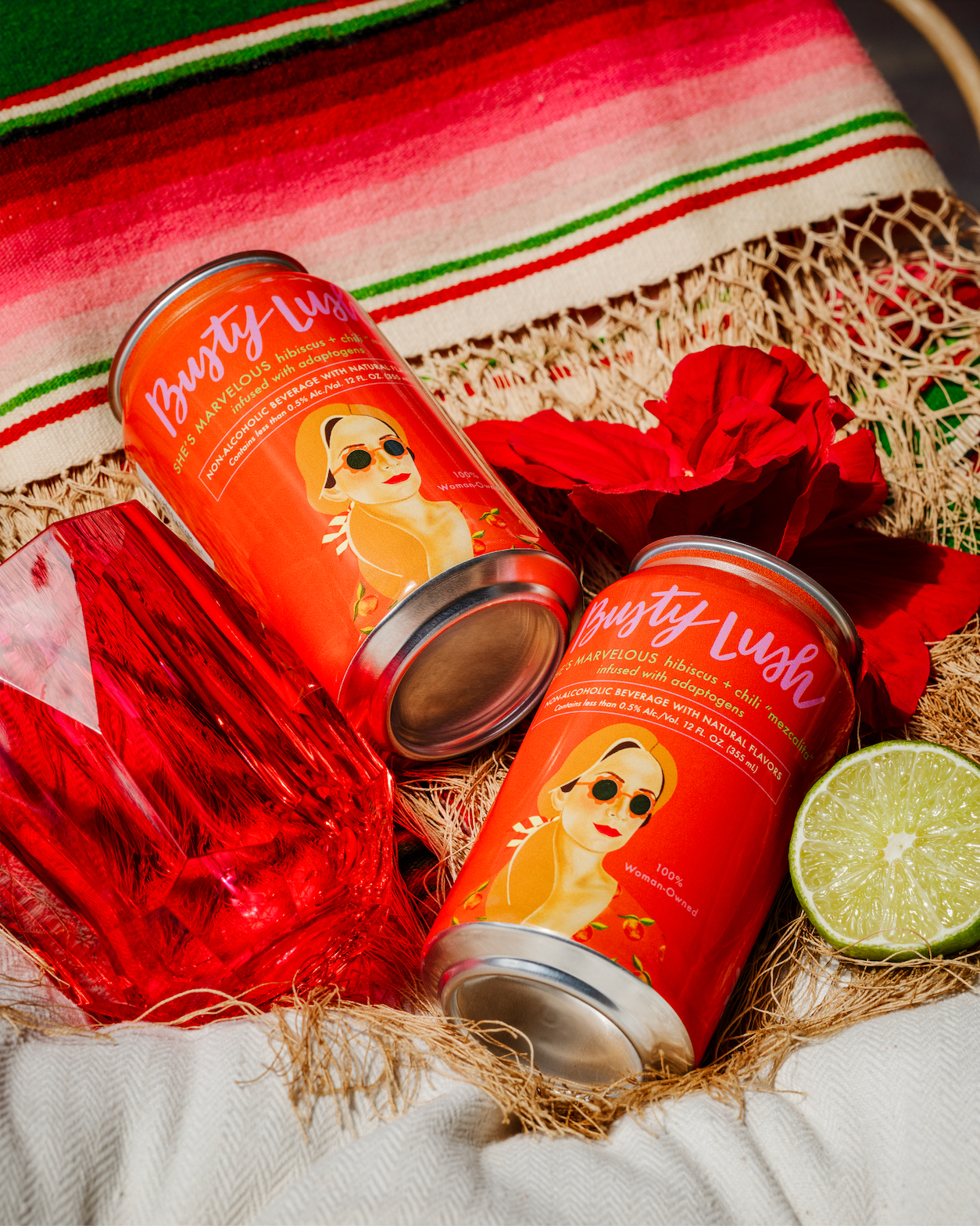 Busty Lush Hibiscus + Chili Mezcalita (4pk boxes)