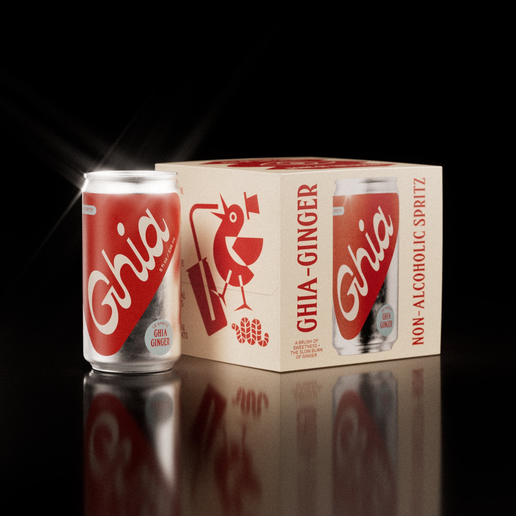 Ghia Ginger Spritz 4pk Cans