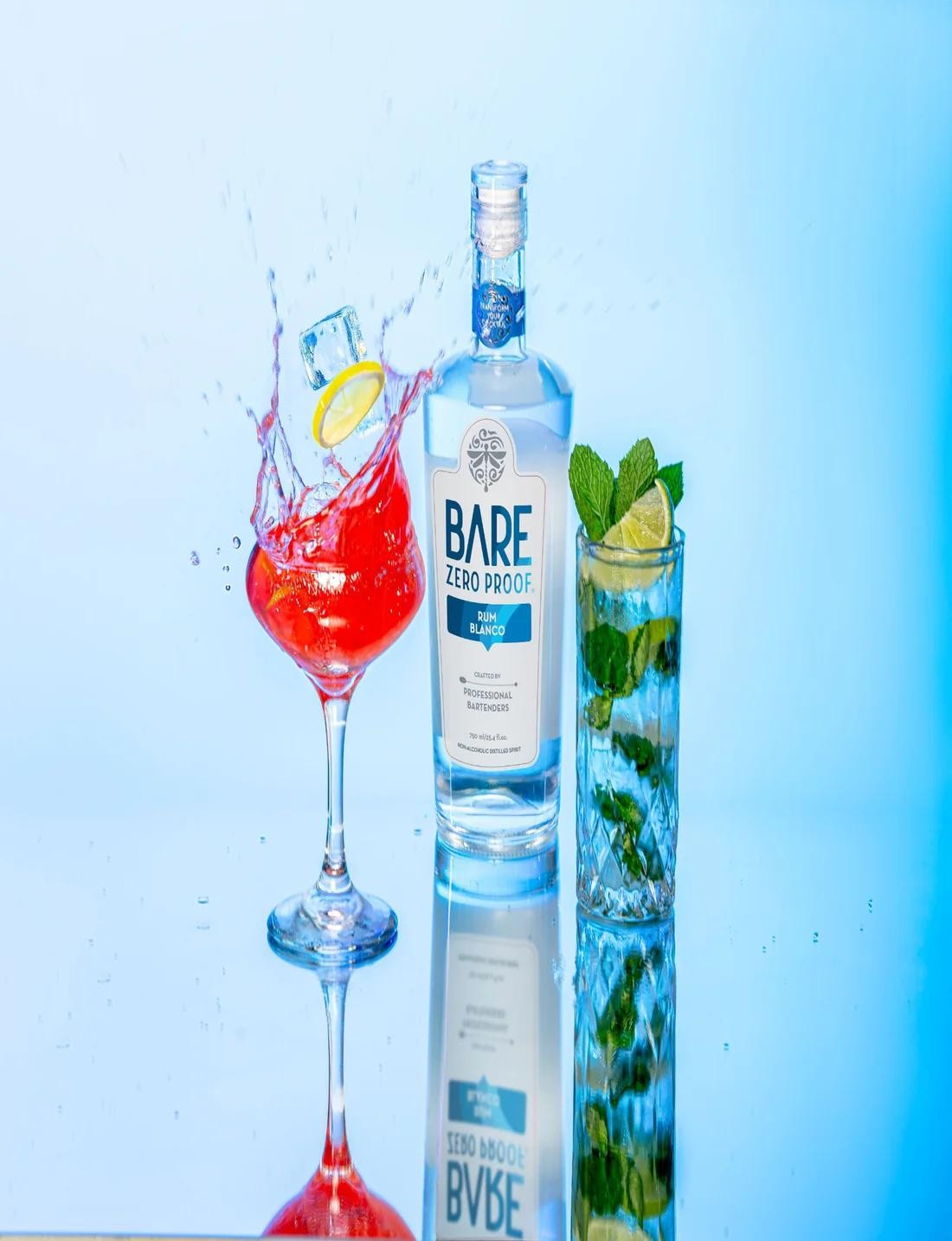 Bare Zero Proof Rum Blanco